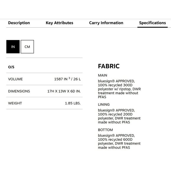 NWT Osprey Daylite 26L Backpack — Blue Spikemoss/Alkaline - Picture 8 of 9